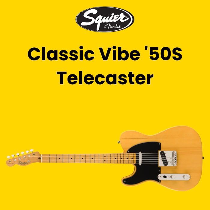 Left-Handed Squier CLASSIC VIBE ’50S Telecaster