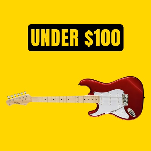 Cheap Left-Handed Electric Guitars Under $100
