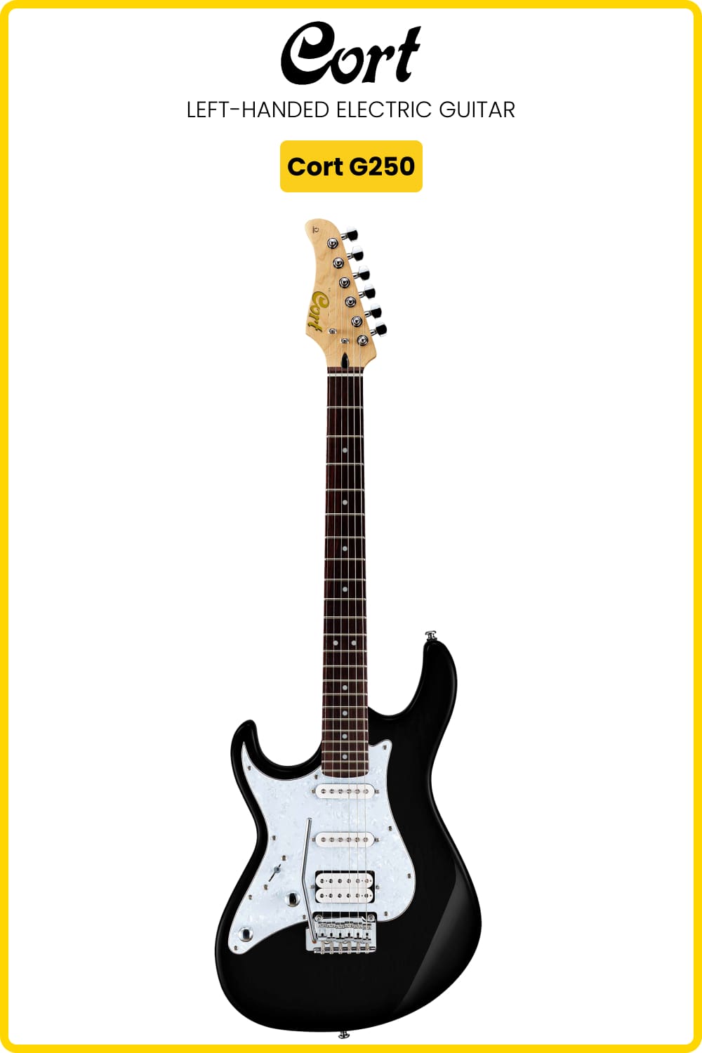 Left-Handed Electric Guitar Cort G250