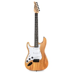 Left-Handed LyxPro Stratocaster Full Size Natural