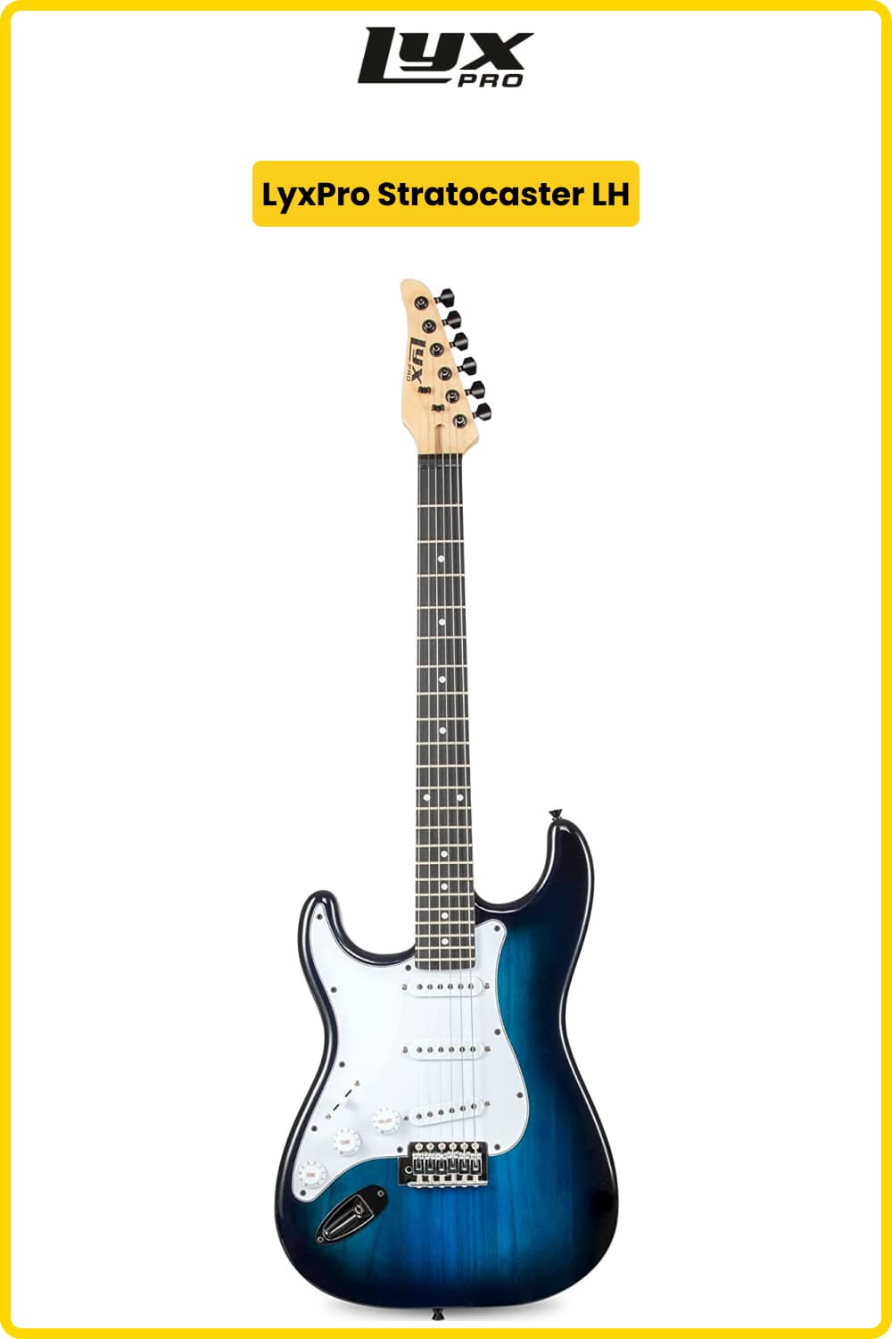 Left-Handed LyxPro Stratocaster