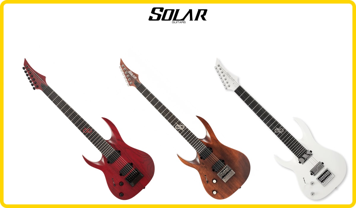 Solar Guitars for Left-Handed