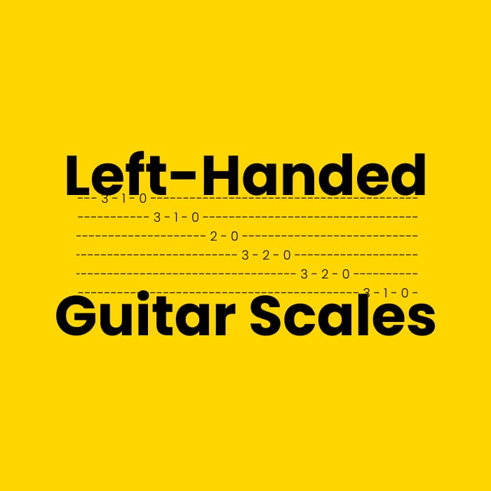 Left-Handed Guitar Scales